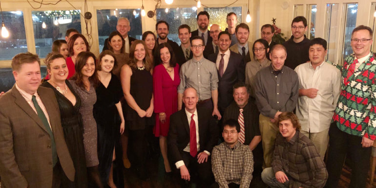 The GovWebworks team at their 2018 Holiday Party