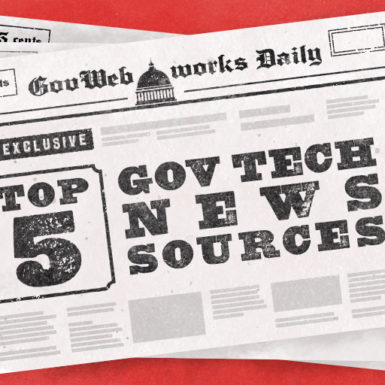 Illustration to support Top 5 Gov Tech News Sources