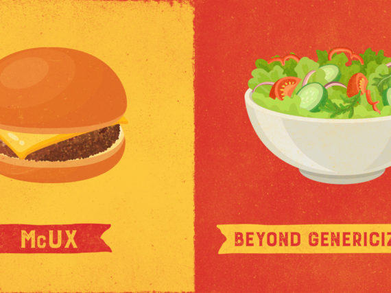 McUX vs Beyond Genericized UX