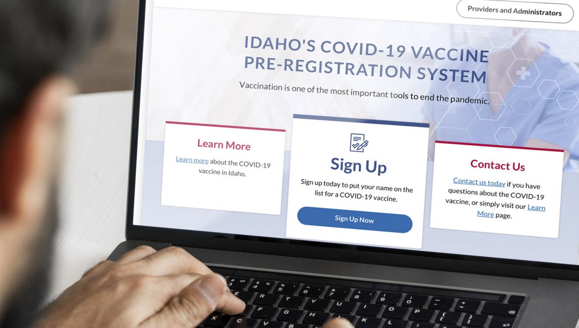 Idaho's Covid-19 Vaccine Pre-Registration System