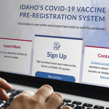 Covid-19 Vaccine Pre-Registration System - Desktop