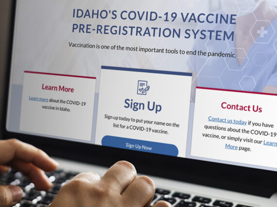 Covid-19 Vaccine Pre-Registration System - Desktop