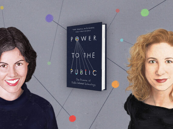 Hana Schank and Tara McGuinness, authors Power to the Public