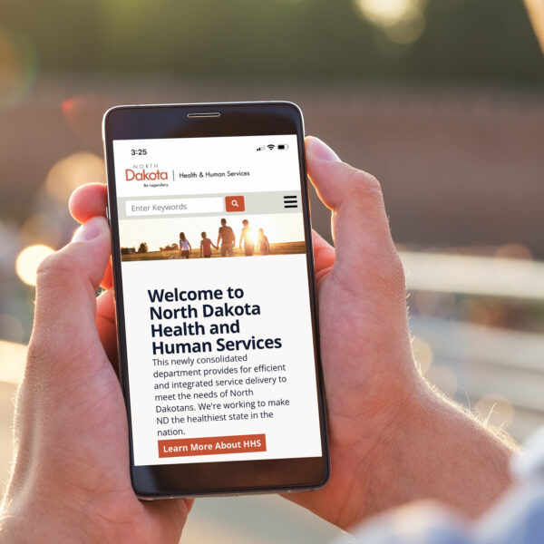 North Dakota Health and Human Services mobile site