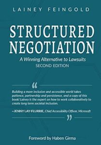 Book cover: Structured Negotiation, A Winning Alternative to Lawsuits