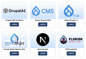 Drupal Camp logos