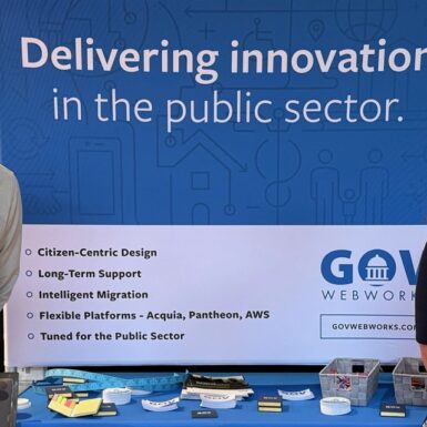 Tom Lovering and Alison Schestopol at Drupal GovCon 2025