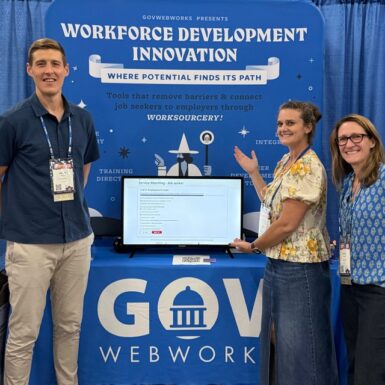 GovWebworks at the 2025 NASWA workforce development conference