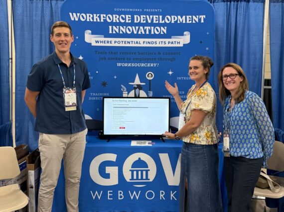 GovWebworks at the 2025 NASWA workforce development conference