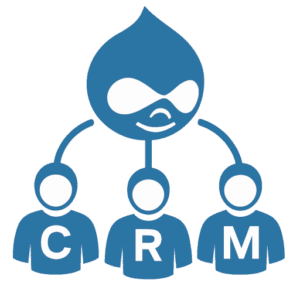 Drupal CRM module logo