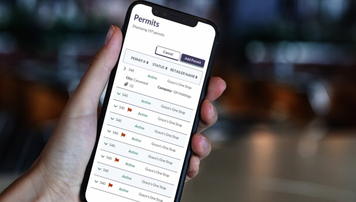 Idaho Tobacco Project site on a smartphone