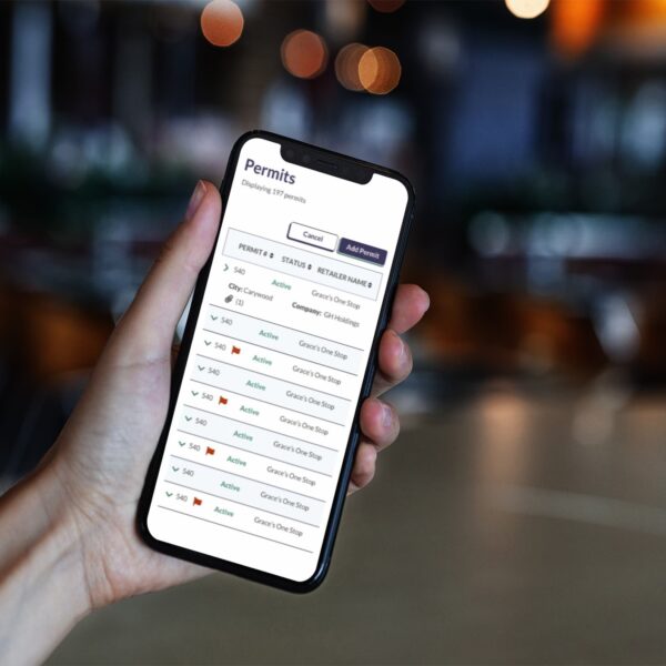 Idaho Tobacco Project site on a smartphone