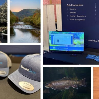 Streamline branded items and Greenbrier setting at the NEAFWA conference