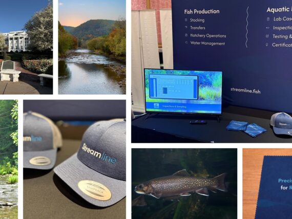Streamline branded items and Greenbrier setting at the NEAFWA conference